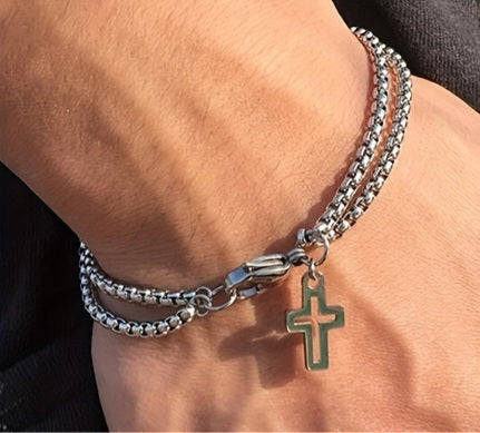 Faith based Cross Bracelet