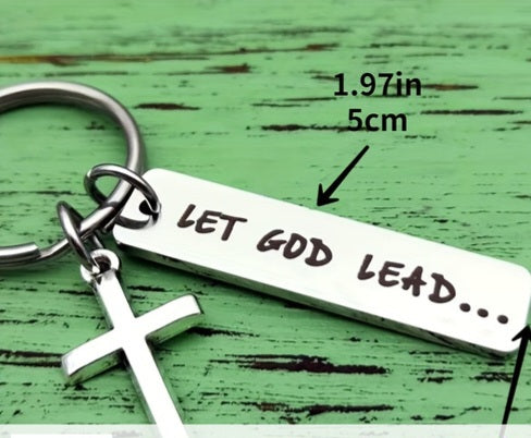 Faith Keychain with Cross